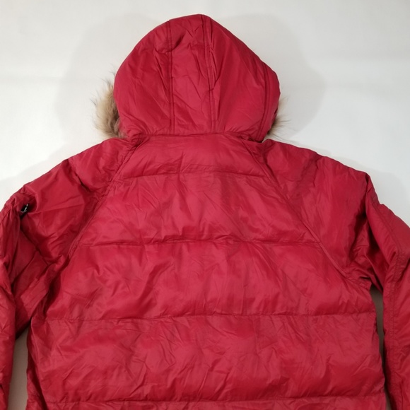 Alpha Industries N-3B Echo Elite Down Parka Red - Picture 5 of 8